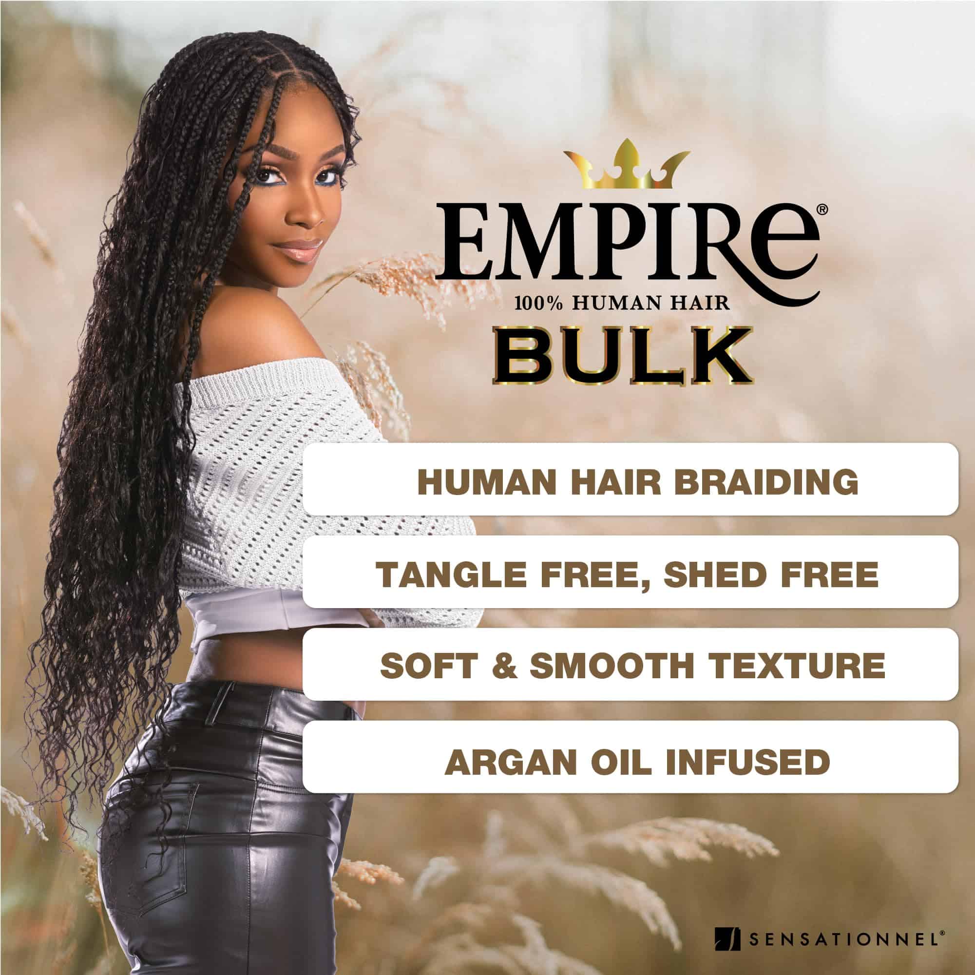 Sensationnel Empire bulk braiding - -27 RUBIO MIEL - Imagen 6