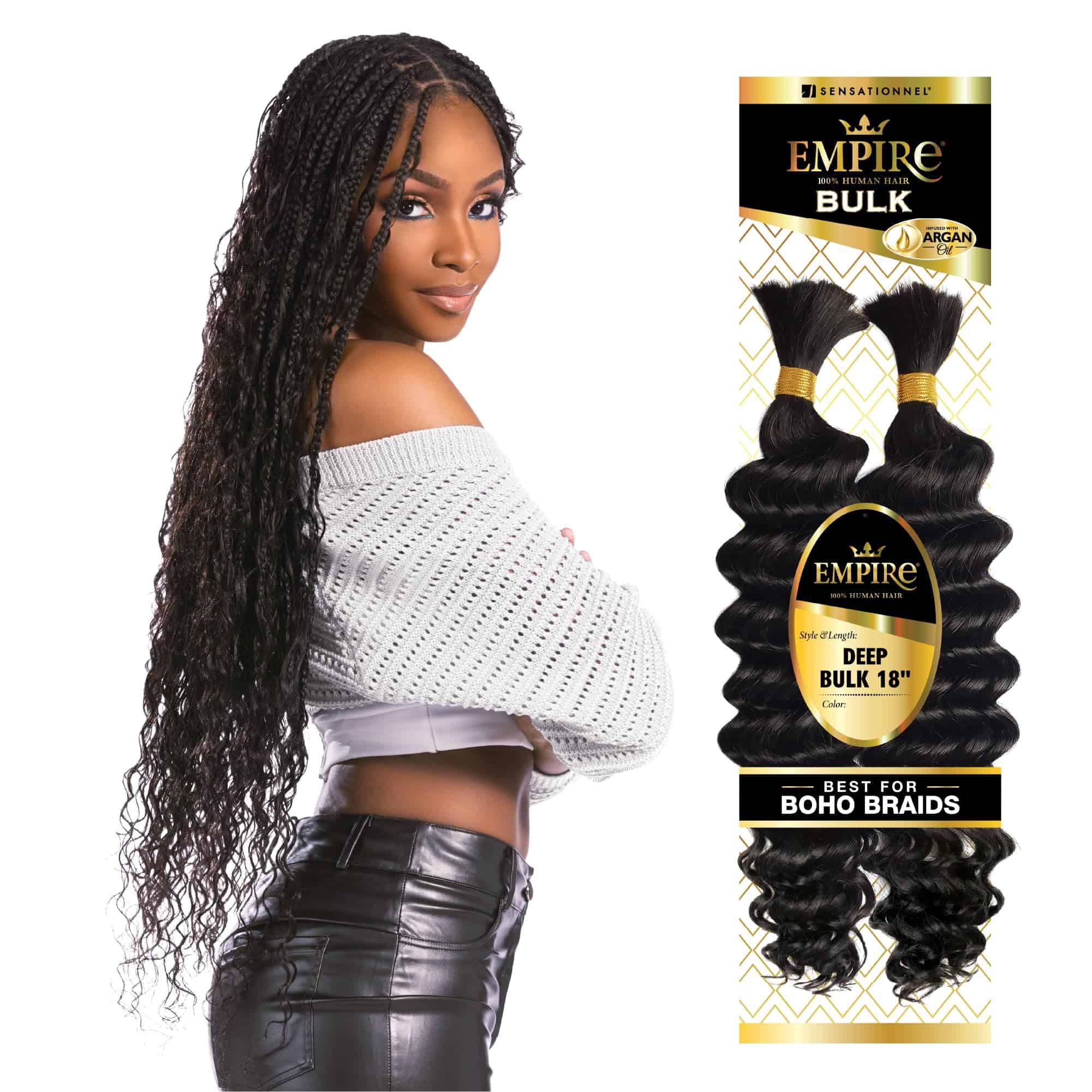 Sensationnel Empire bulk braiding - -27 RUBIO MIEL