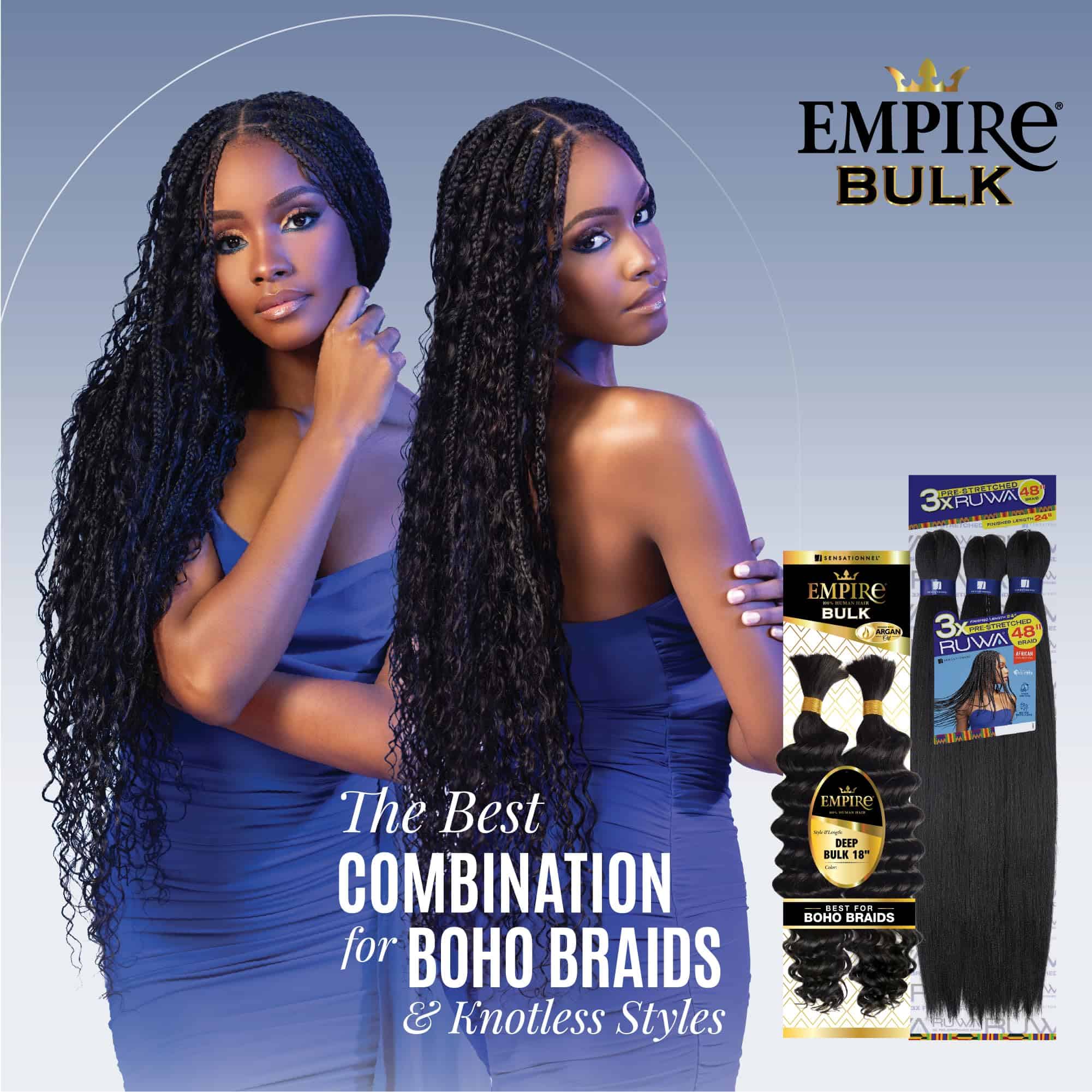 Sensationnel Empire bulk braiding - -27 RUBIO MIEL - Imagen 7