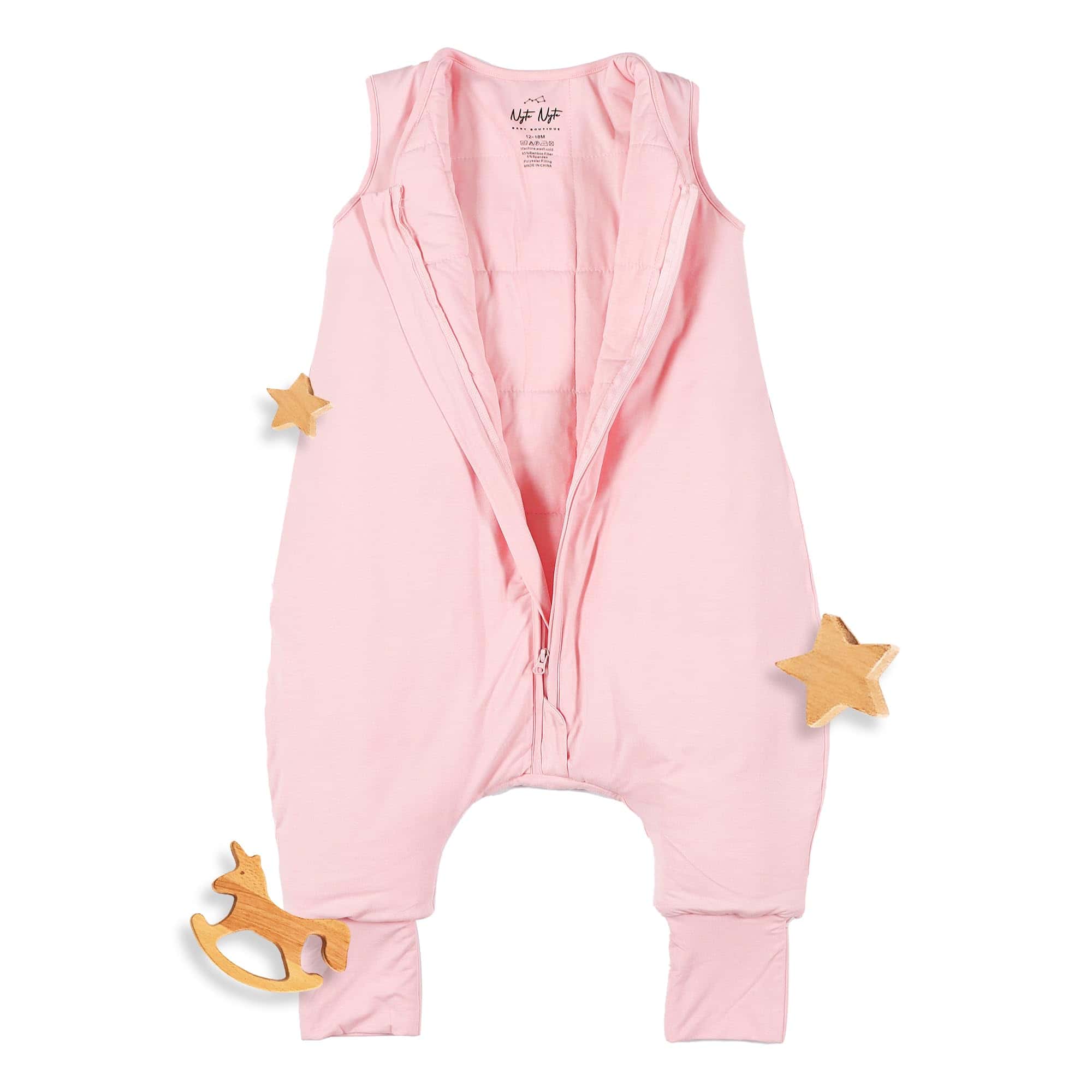 Saco de Dormir Nyte Nyte Baby - 1 TOG, Color Rosa Chicle, 0