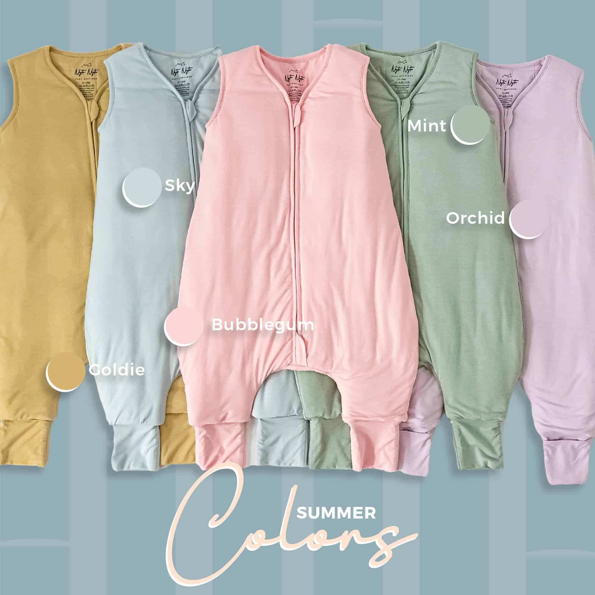 Saco de Dormir Nyte Nyte Baby - 1 TOG, Color Rosa Chicle, 0 - Imagen 6