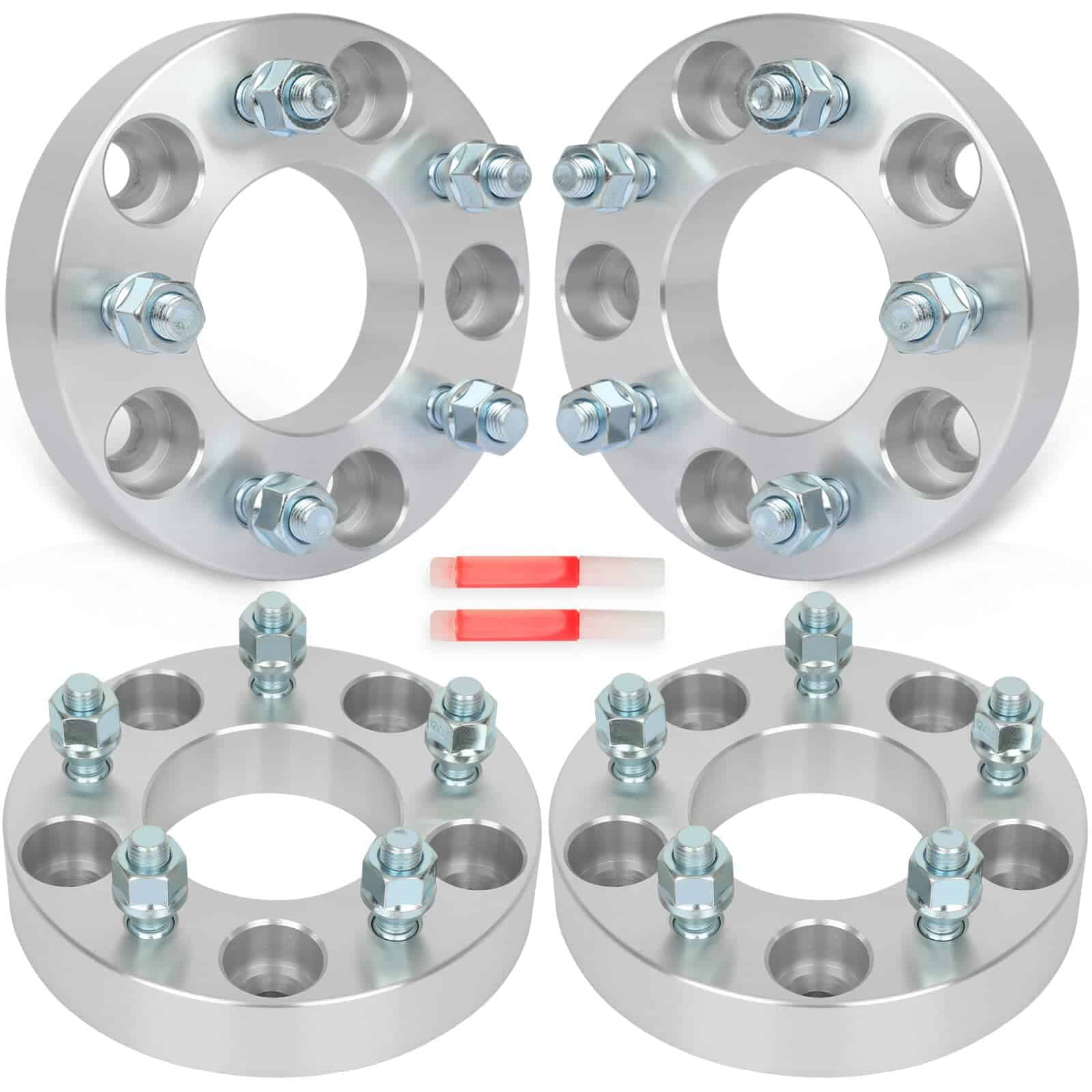 SCITOO 4Pcs 5x5 a 5x4.75 Adaptadores de Rueda 1.25 pulgadas