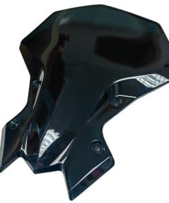 Deflector de flujo de aire para parabrisas de motocicleta