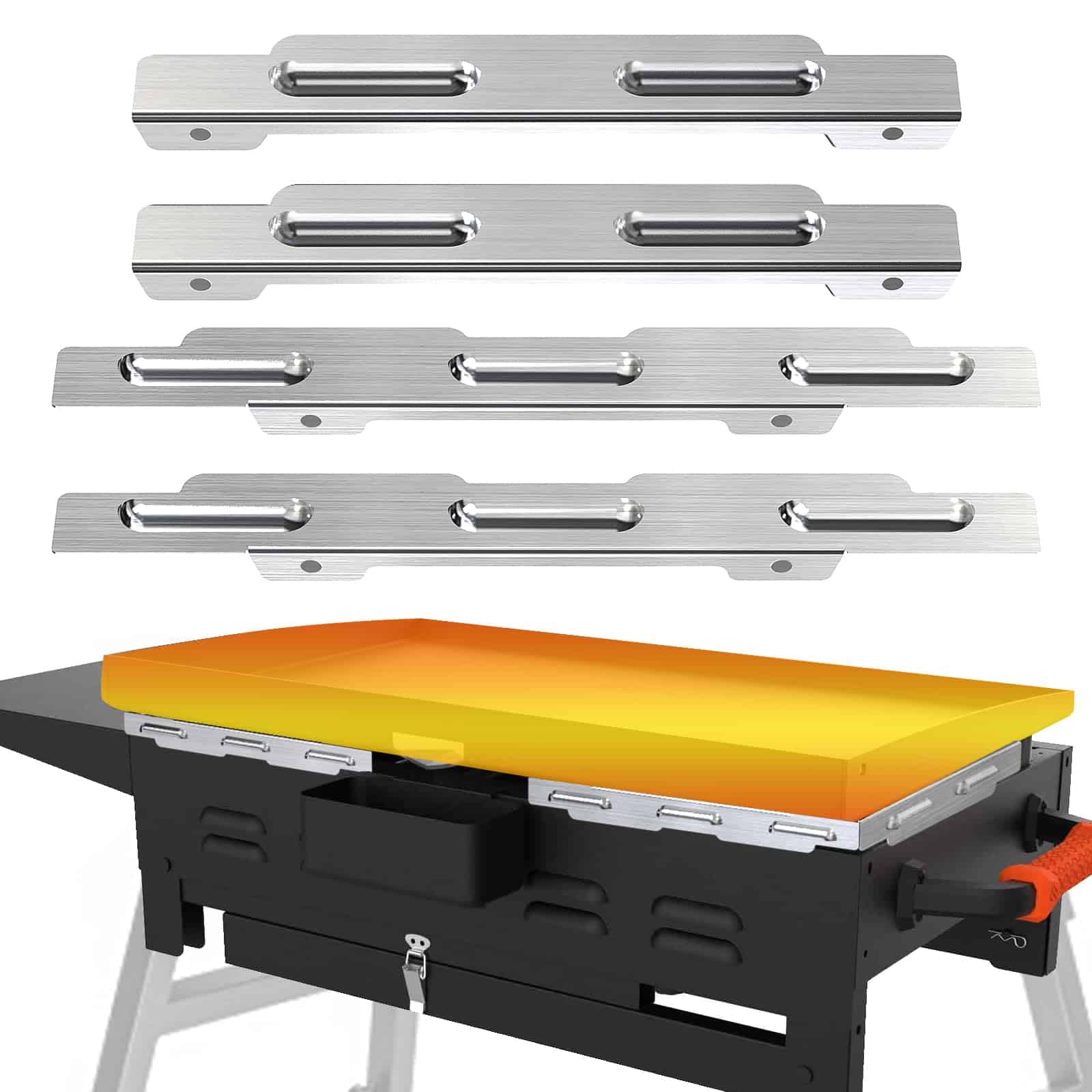 BSTTEK Protectores de Viento para Parrilla de 28"