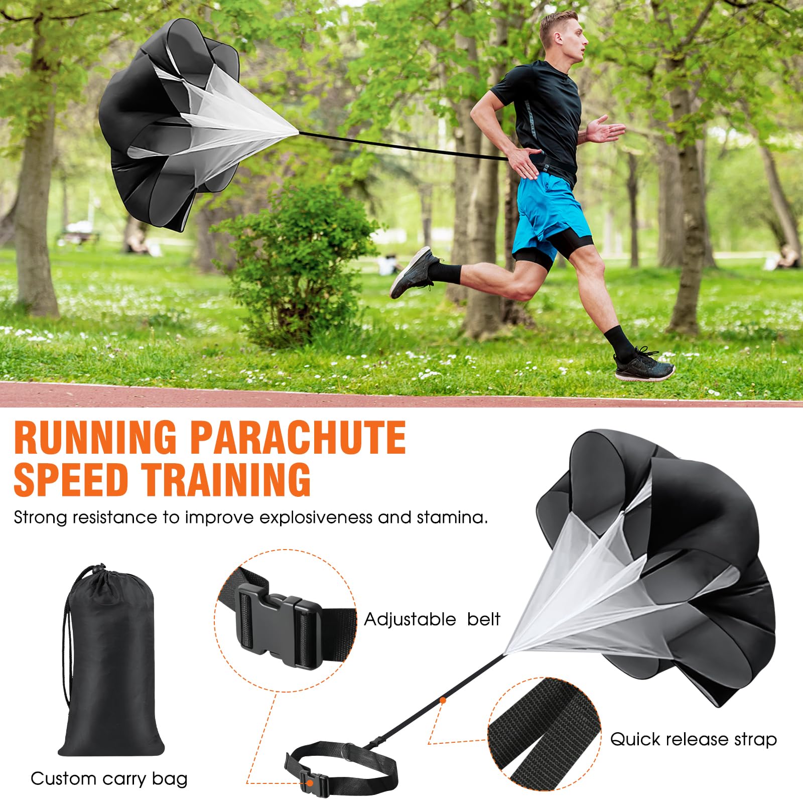 Conjunto de Equipo de Entrenamiento de Velocidad y Agilidad - Imagen 7