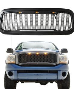 Rejilla delantera de malla negra mate Collect Light para