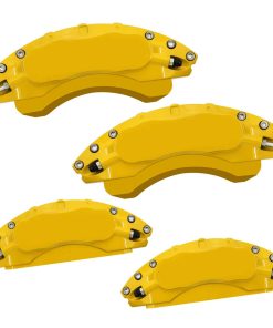Cubiertas de pinza de freno amarillas de -Amarillo Liso