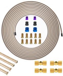 Kit de Tubos de Freno de Cobre Níquel Actualizado MuHize -