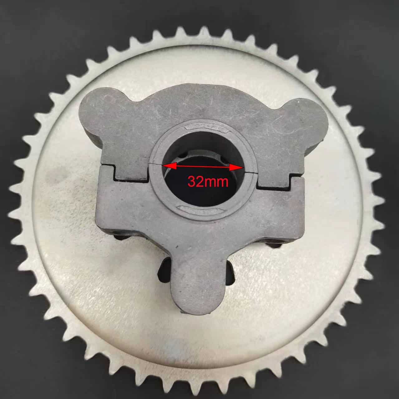 Adaptador de Cubo de Goma ZZRSDAN y Ensamble de Piñón 44T - Imagen 4