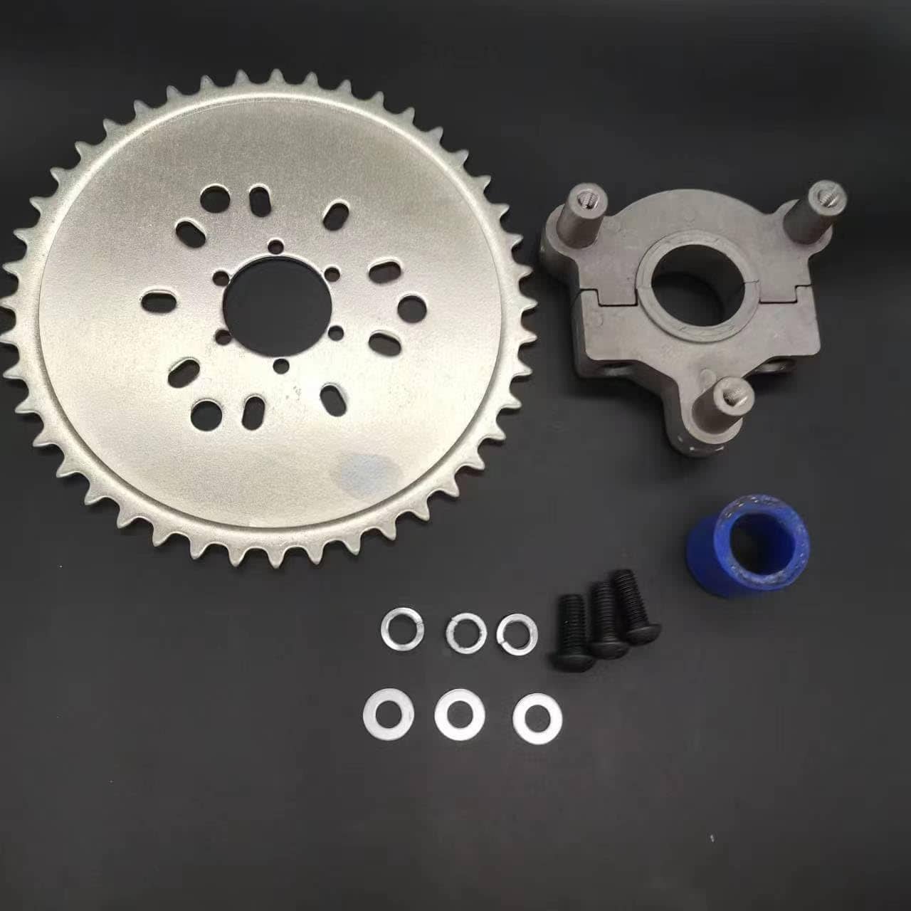 Adaptador de Cubo de Goma ZZRSDAN y Ensamble de Piñón 44T - Imagen 6