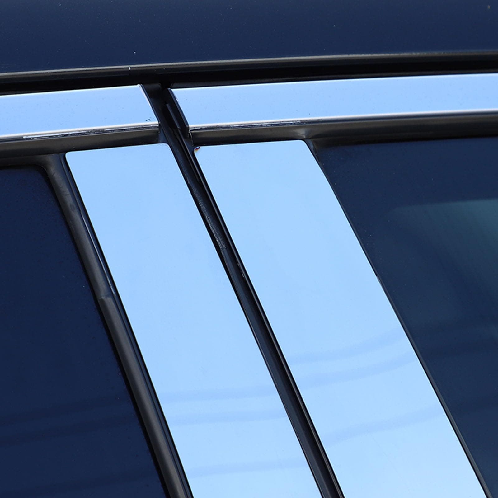 Conjunto de molduras de poste central de puerta de acero - Imagen 7