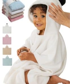 Toalla con capucha para bebé Konny: Toalla de bebé con