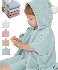 Toalla con capucha para bebé Konny: Toalla con capucha de