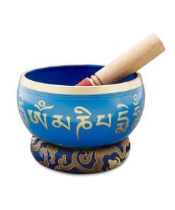 Juego de Cuencos Tibetanos Sarveda con Mantras Sagrados