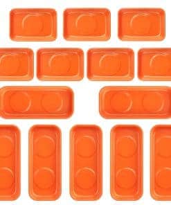14 PCS Bandejas Magnéticas, Incluye 7 PCS de 5.9X2.6