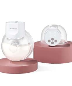 Sacaleches eléctrico portátil Momcozy - Inalámbrico, Ajuste