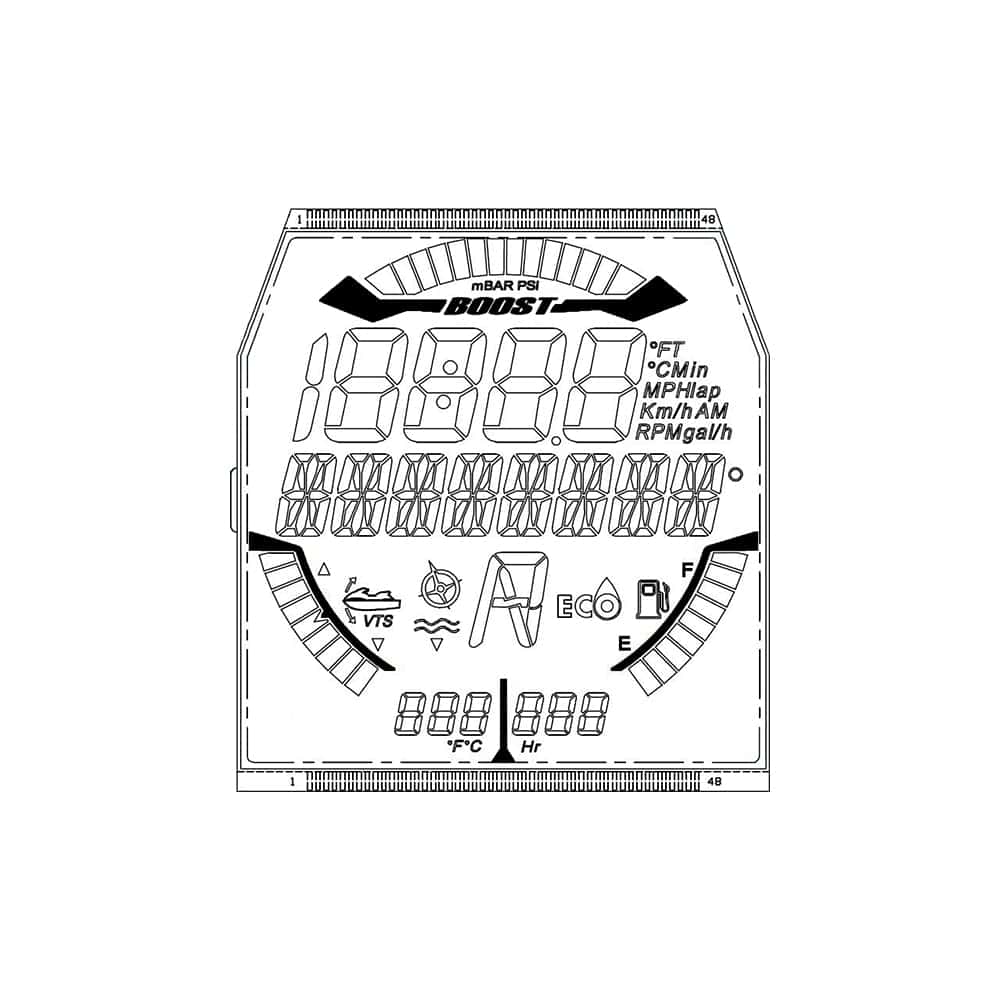 Pantalla de Repuesto para Sea-Doo 4-Tec RXP RXP-X RXT RXT-X - Imagen 5