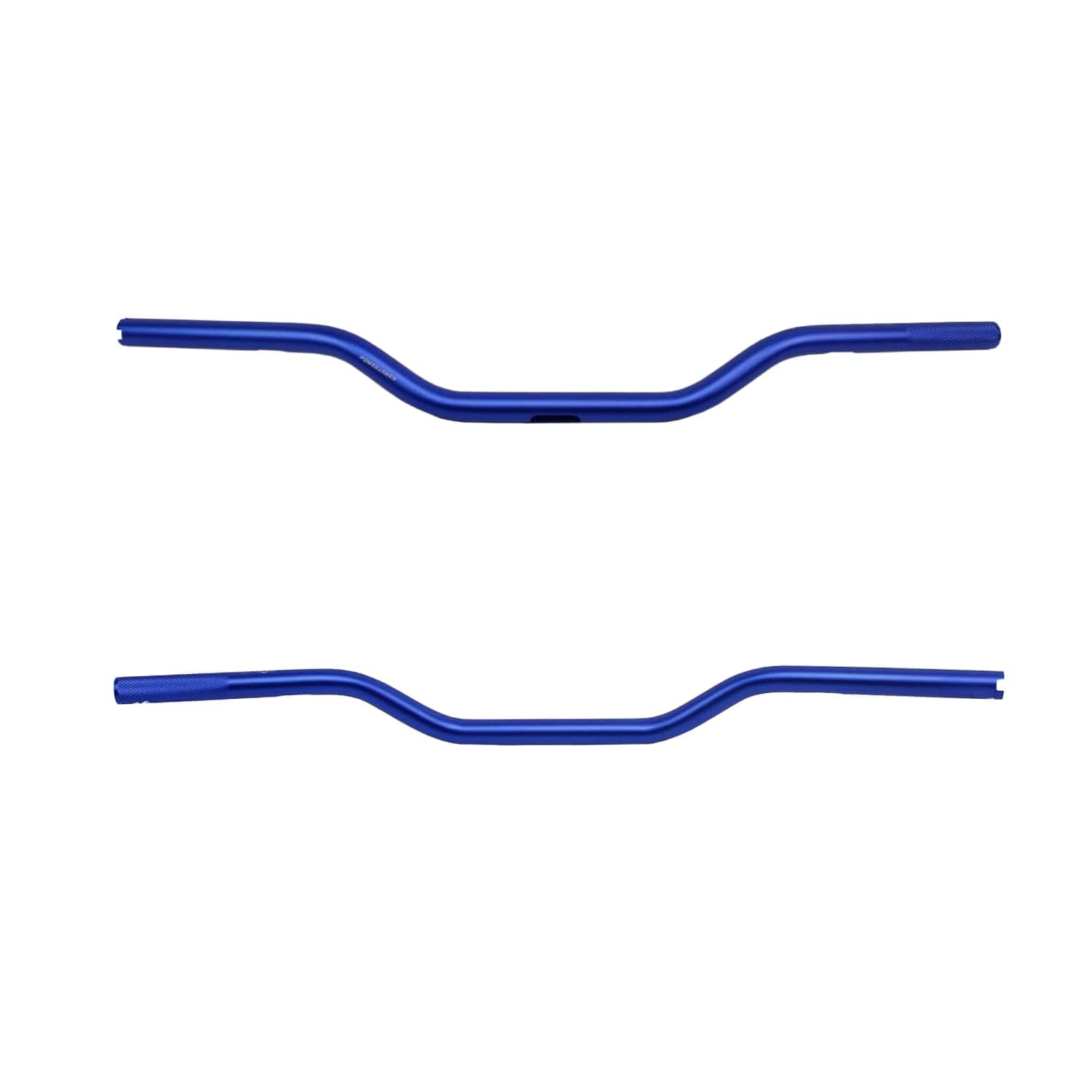 Manillar recto POWER JAMES 1.0" azul de aluminio de 3.5