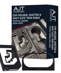 AJT DESIGN Juego de Aros de Moldura para Portavasos,