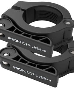 Iron Crush Olympic Barbell Clips - Abrazaderas de Barra