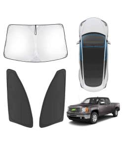 Karltys 3PCS Protector Solar para Parabrisas para 2007-2013