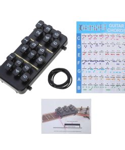 Práctico Entrenador de Acordes de Guitarra Herramienta de