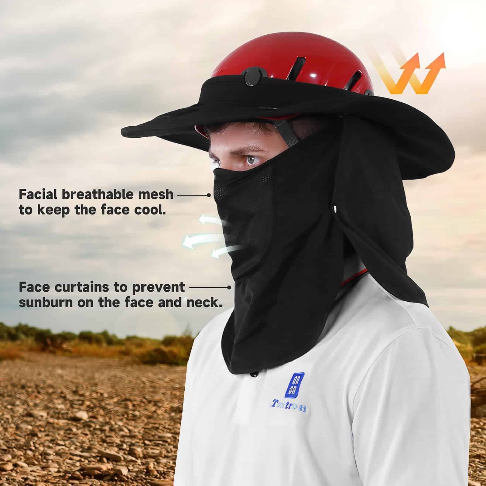 Visera de casco desmontable Tontron para casco de escalada - Imagen 8