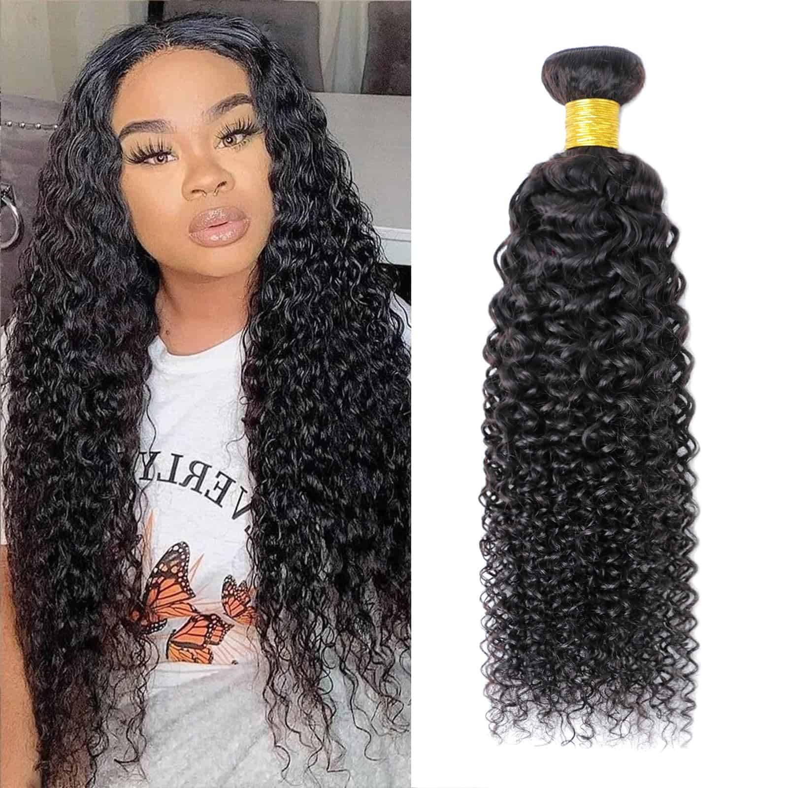Viyaviya Kinky 1 Bundle Hair 100% Cabello Rizado sin