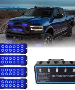 Luces estroboscópicas LED ADAURIS de 12 para camiones Luces