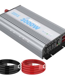 Inversor de Potencia 3000 Vatios, Convertidor de Corriente