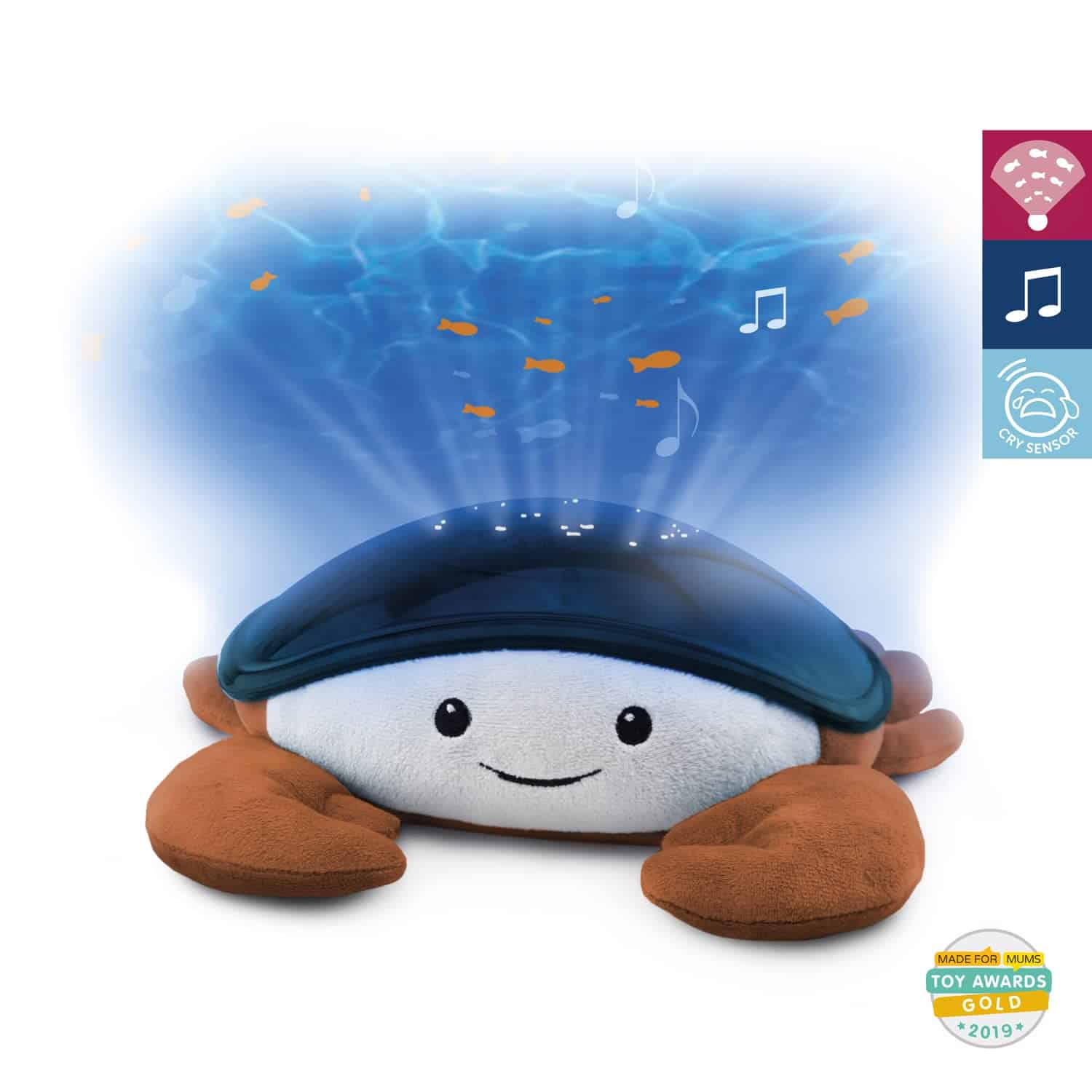 Zazu Cody The Crab Nightlight - Proyector LED | Tema - Imagen 9