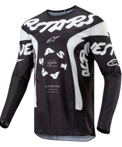 Alpinestars 3768324-12-XXL: Jersey Racer Hana Negro/Blanco