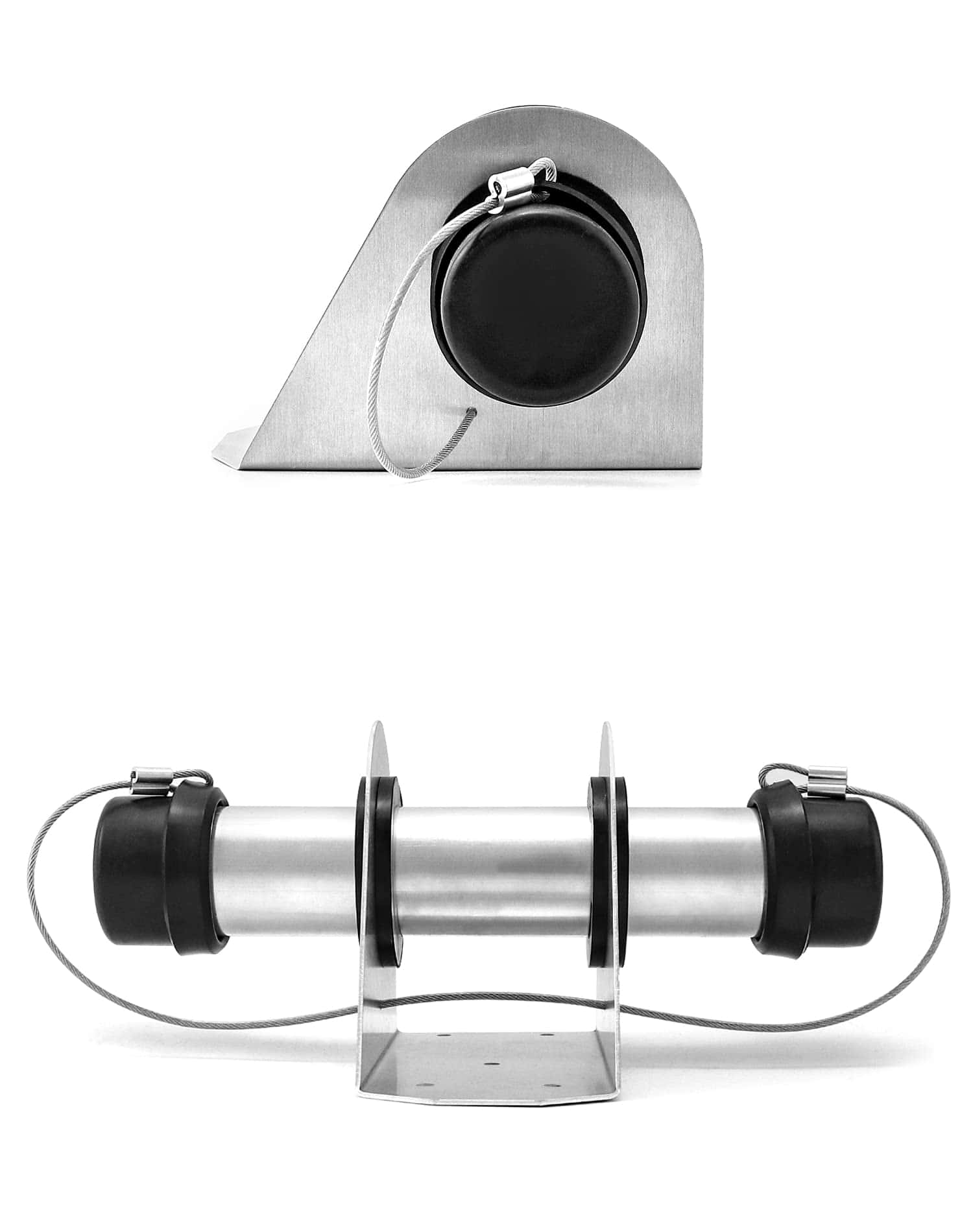 QWORK Caja Portadocumentos de Aluminio para Remolque, - Imagen 4