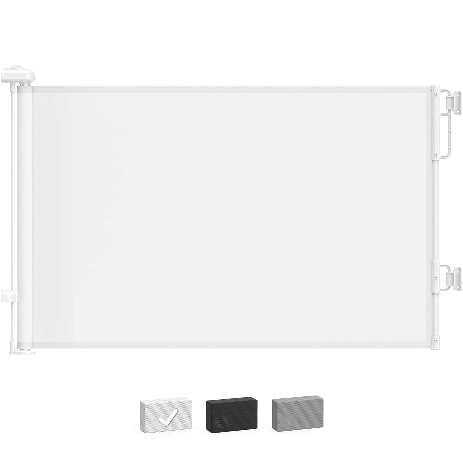 Cumbor 0-55" Wide Retractable Dog Gate, Premio Elección de