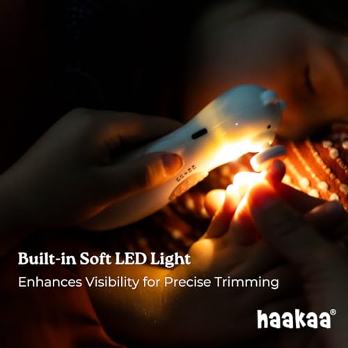 Juego de cortaúñas recargable Haakaa Happii Bear - - Imagen 5