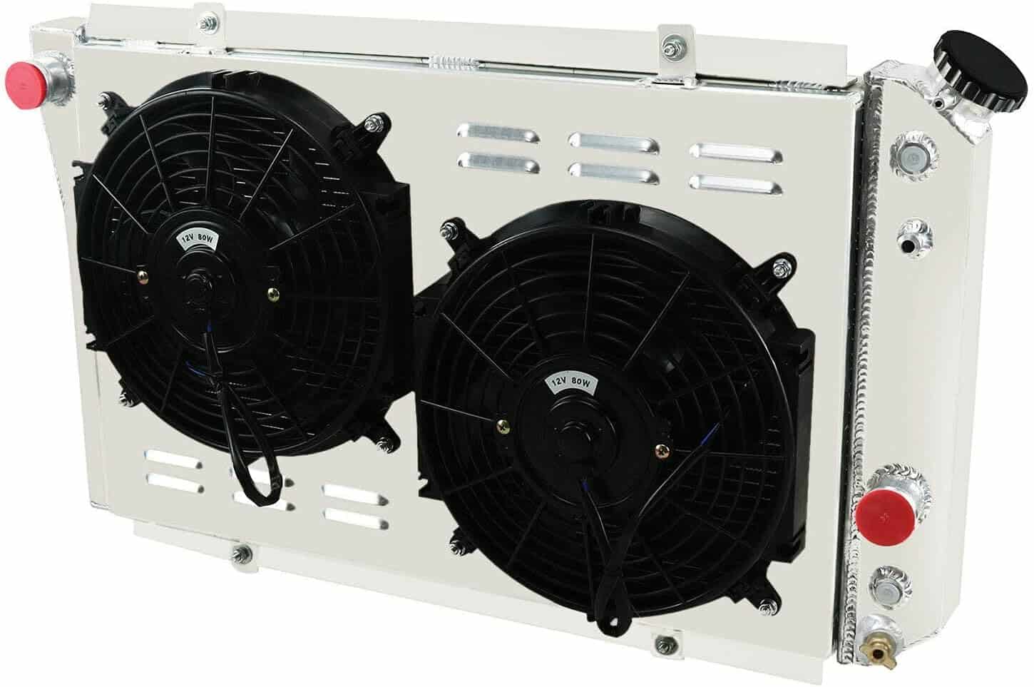 Radiador de aluminio de 4 filas COOLINGBEST para Chevy - Imagen 7