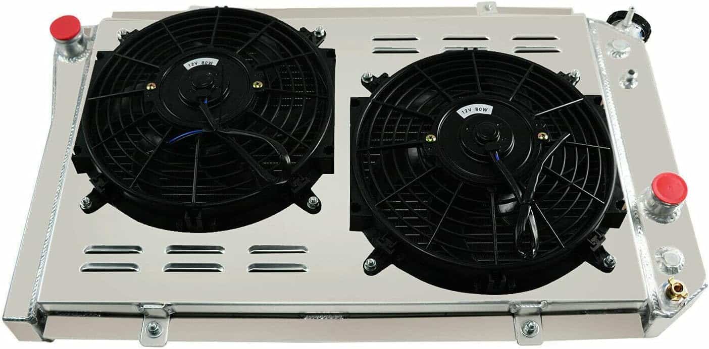 Radiador de aluminio de 4 filas COOLINGBEST para Chevy - Imagen 4