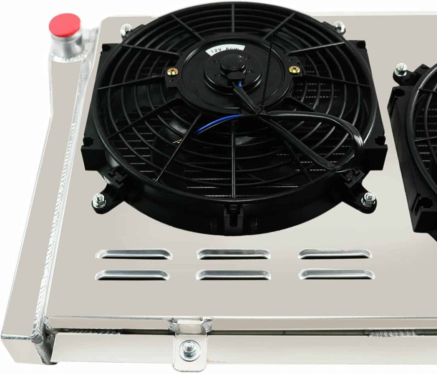 Radiador de aluminio de 4 filas COOLINGBEST para Chevy - Imagen 5