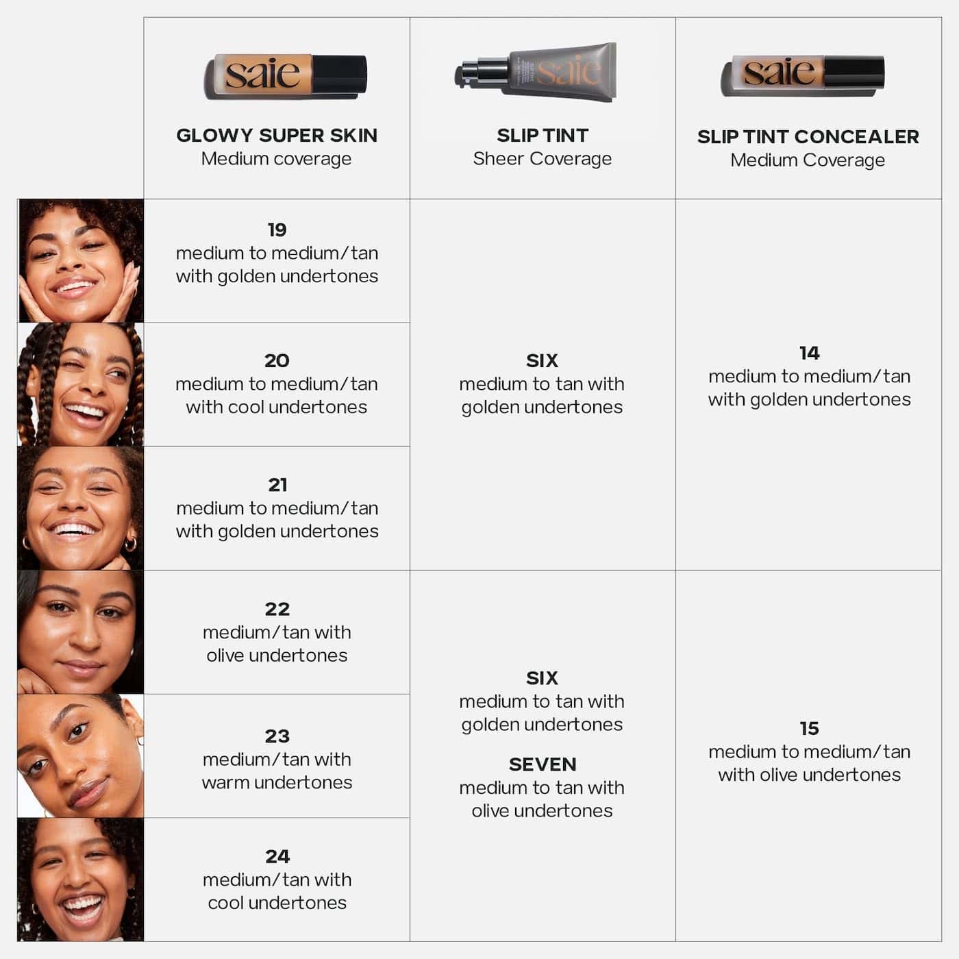 Base líquida Saie Glowy Super Skin Tint Foundation - Base - Imagen 7