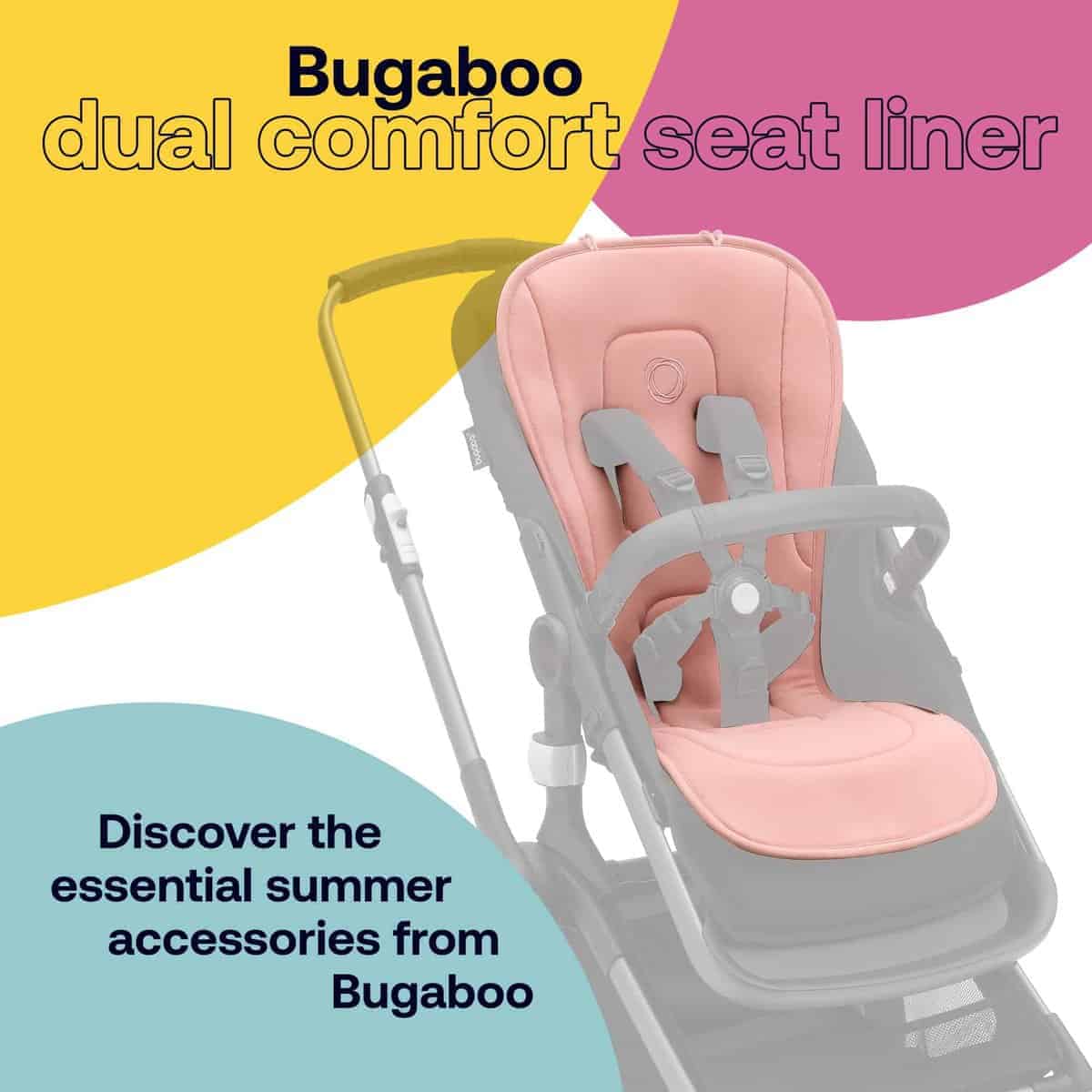 Forro de Asiento de Doble Confort Bugaboo Totalmente - Imagen 3