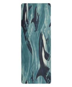 Tapete de Yoga Plegable Wassud Whales Colchonetas de