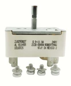 BURUREPAIRSHOP 318293827 Interruptor Giratorio de Metal,