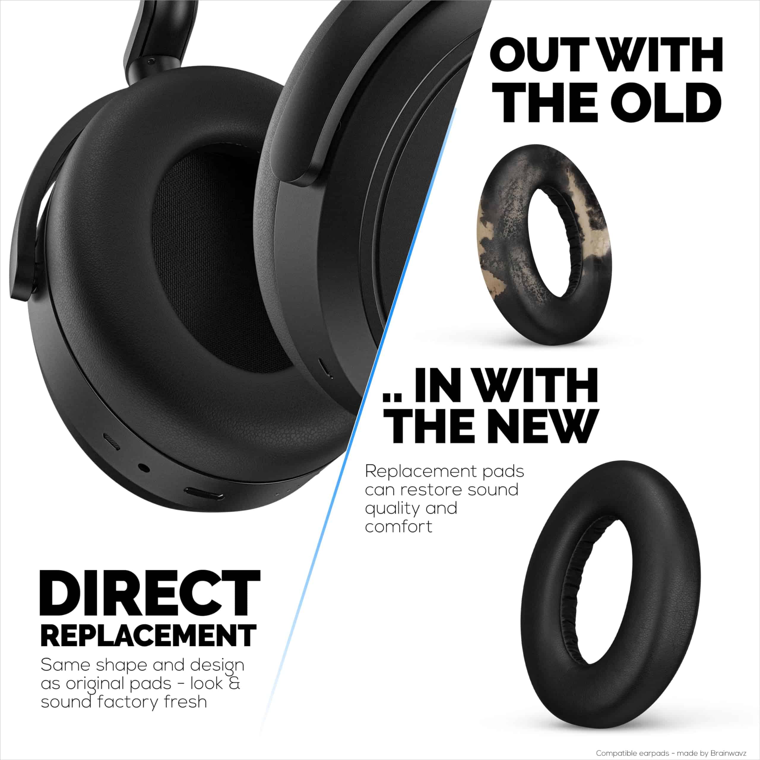 Almohadillas de Repuesto para Audífonos Inalámbricos - Imagen 4