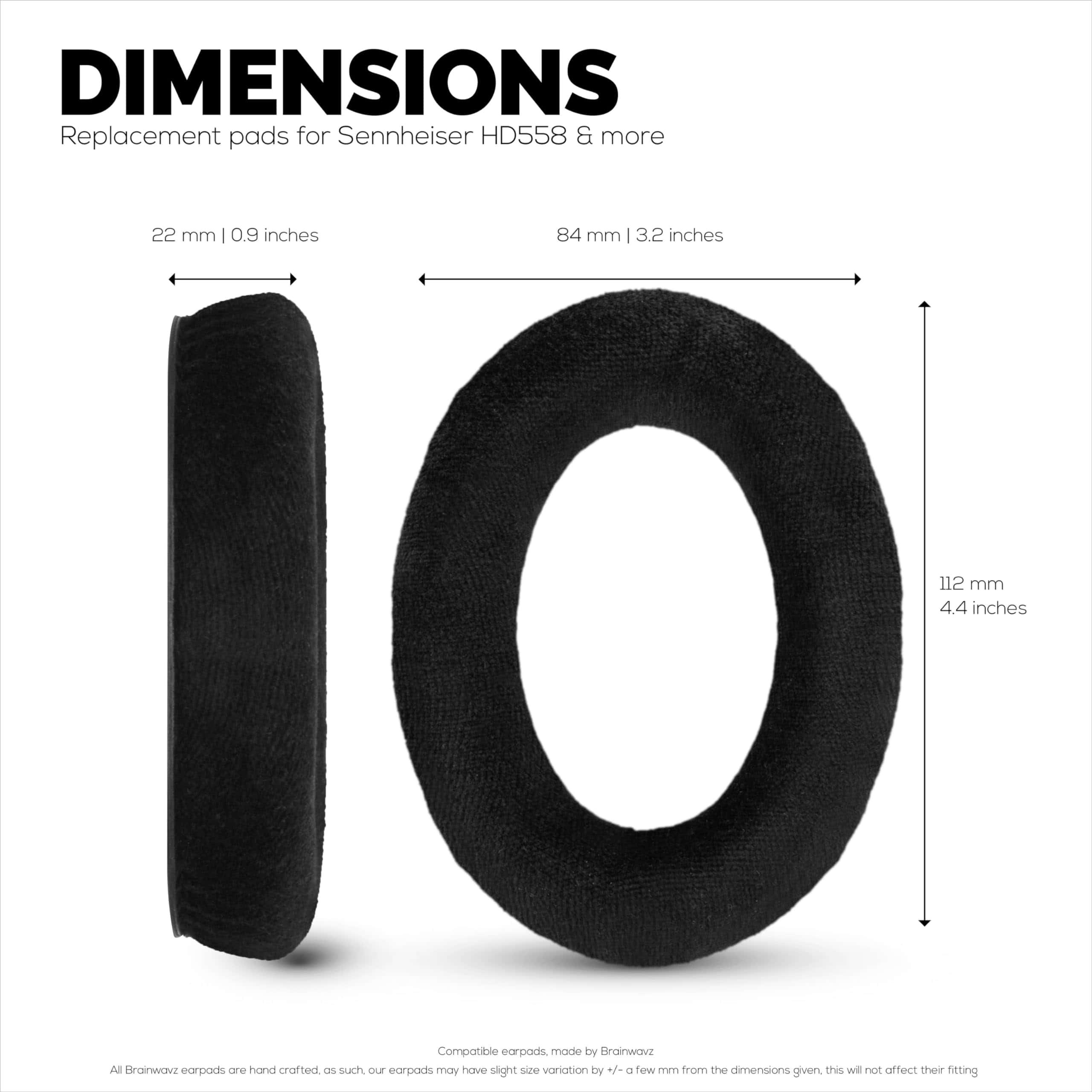 Almohadillas de Repuesto para Audífonos Sennheiser HD598 - Imagen 6