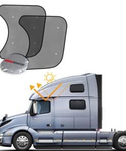 Protector solar para ventanas laterales para camiones -