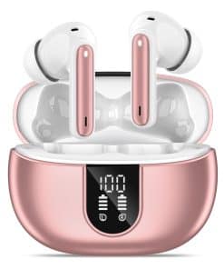 MoBadeety Audífonos Inalámbricos, Bluetooth 5.3 40 Horas de