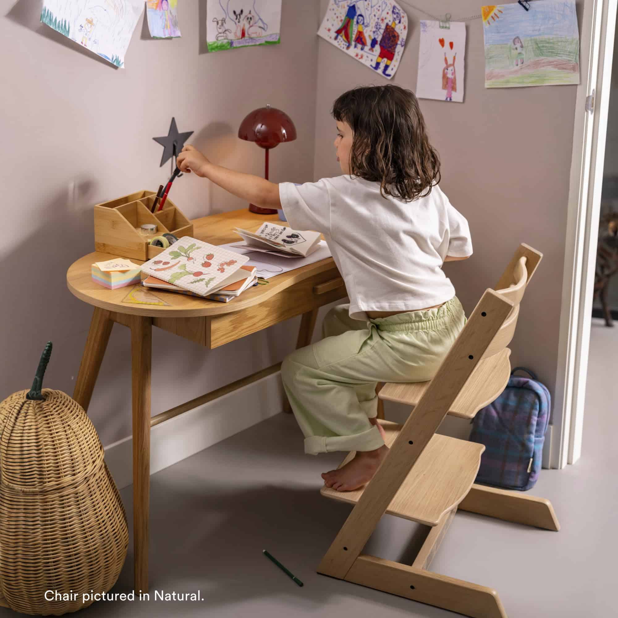 Silla Stokke Tripp Trapp, Roble Marrón - Silla Ajustable y - Imagen 7