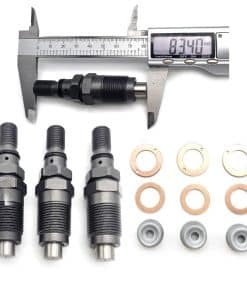 Kridets 3 PCS Inyectores de Combustible + Kit de Sellos Con
