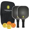 Juego de Palas de Pickleball recherche, Superficie de Fibra