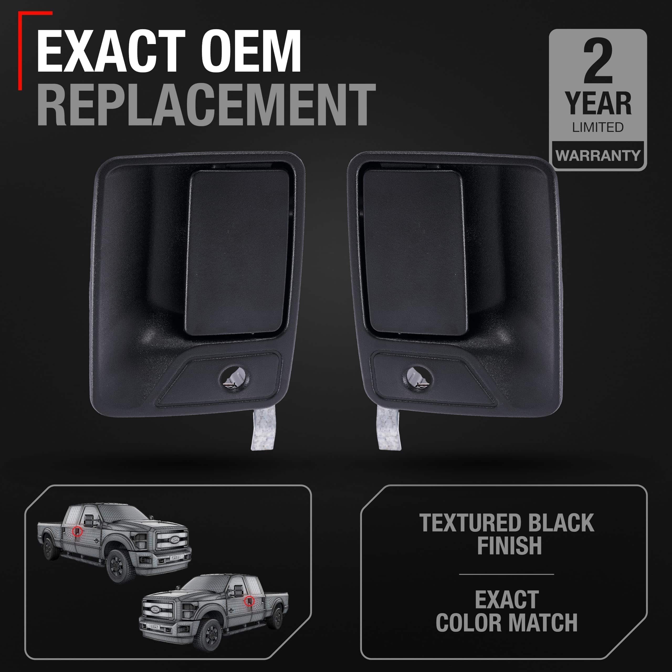 Manija Exterior Frontal de Puerta del Conductor y Pasajero - Imagen 3